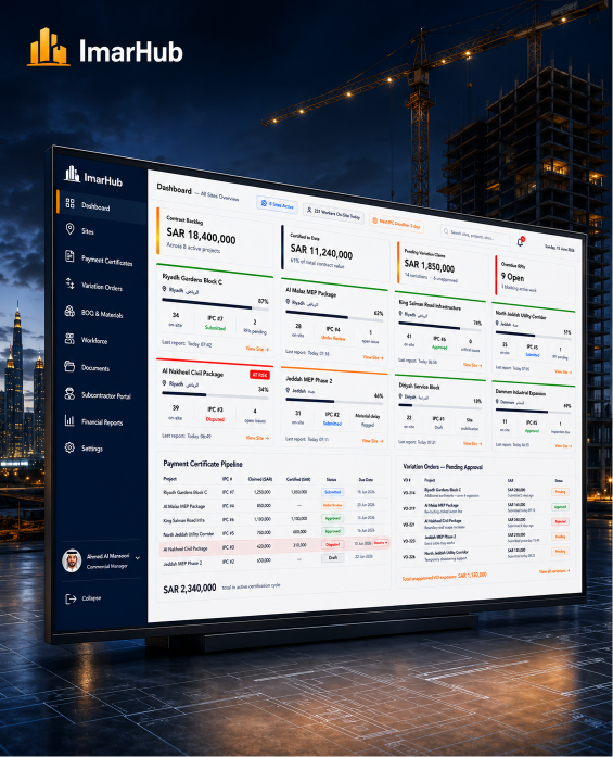 ImarHub product screenshot